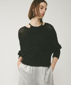 GRACE CONTINENTAL / グレースコンチネンタル ニット・セーター | スパンメッシュニットトップ