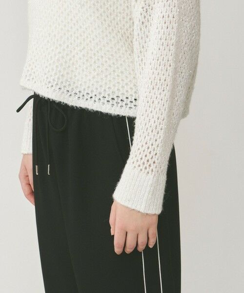 GRACE CONTINENTAL / グレースコンチネンタル ニット・セーター | スパンメッシュニットトップ | 詳細6