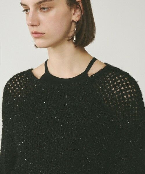 GRACE CONTINENTAL / グレースコンチネンタル ニット・セーター | スパンメッシュニットトップ | 詳細22