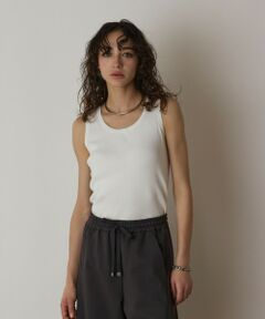 GRACE CONTINENTAL / グレースコンチネンタル ニット・セーター | Uネックリブニットトップ