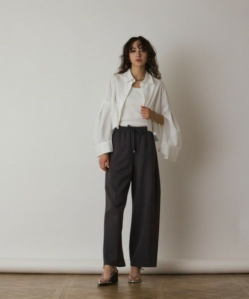 GRACE CONTINENTAL / グレースコンチネンタル ニット・セーター | Uネックリブニットトップ | 詳細1