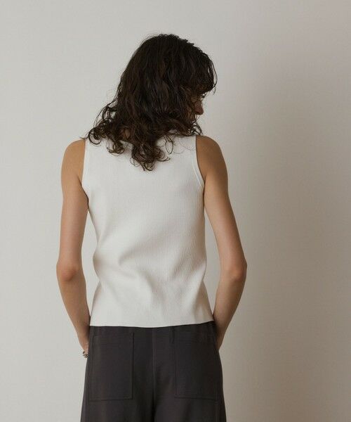 GRACE CONTINENTAL / グレースコンチネンタル ニット・セーター | Uネックリブニットトップ | 詳細4
