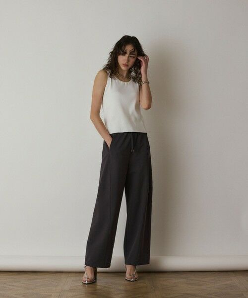 GRACE CONTINENTAL / グレースコンチネンタル ニット・セーター | Uネックリブニットトップ | 詳細6