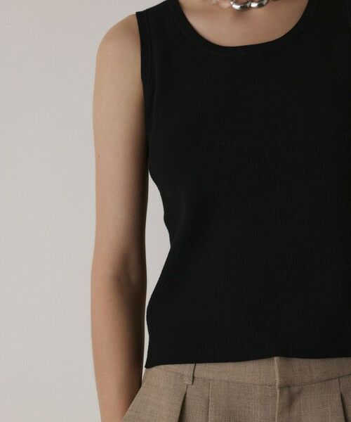 GRACE CONTINENTAL / グレースコンチネンタル ニット・セーター | Uネックリブニットトップ | 詳細11
