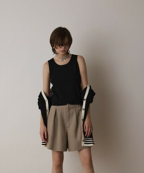 GRACE CONTINENTAL / グレースコンチネンタル ニット・セーター | Uネックリブニットトップ | 詳細13