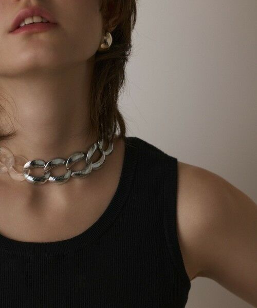 GRACE CONTINENTAL / グレースコンチネンタル ニット・セーター | Uネックリブニットトップ | 詳細14