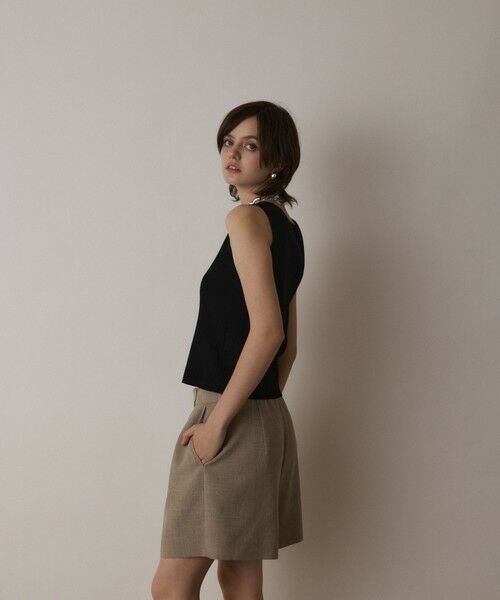 GRACE CONTINENTAL / グレースコンチネンタル ニット・セーター | Uネックリブニットトップ | 詳細16