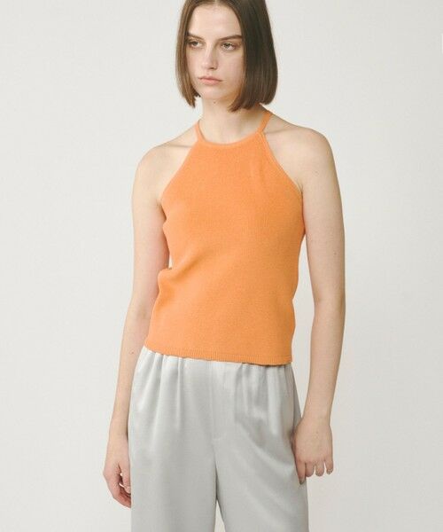 GRACE CONTINENTAL / グレースコンチネンタル ニット・セーター | ハイゲージ畦ニットトップ | 詳細1