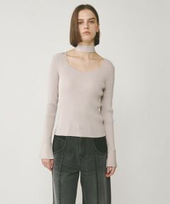 GRACE CONTINENTAL / グレースコンチネンタル ニット・セーター | ボウタイリブニットトップ