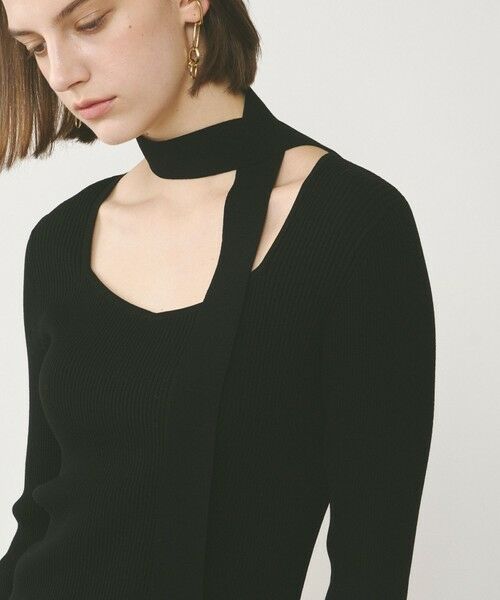 GRACE CONTINENTAL / グレースコンチネンタル ニット・セーター | ボウタイリブニットトップ | 詳細8