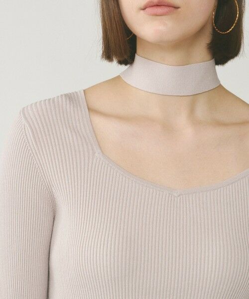 GRACE CONTINENTAL / グレースコンチネンタル ニット・セーター | ボウタイリブニットトップ | 詳細16