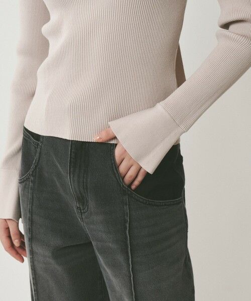 GRACE CONTINENTAL / グレースコンチネンタル ニット・セーター | ボウタイリブニットトップ | 詳細17