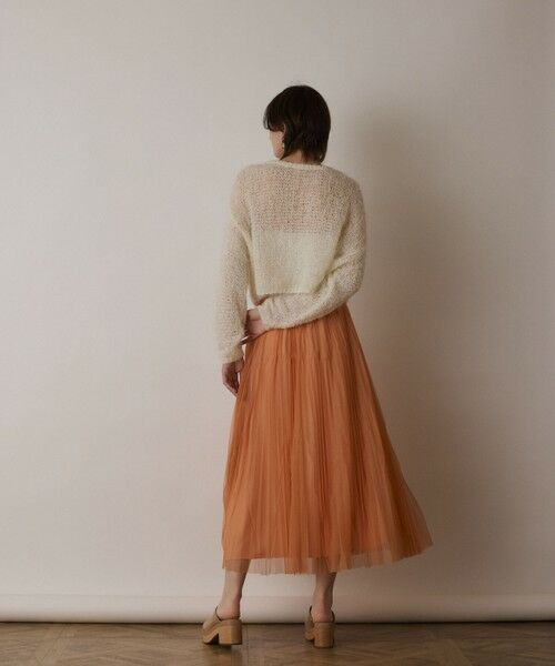 GRACE CONTINENTAL / グレースコンチネンタル ニット・セーター | フィルムヤーンニットトップ | 詳細2