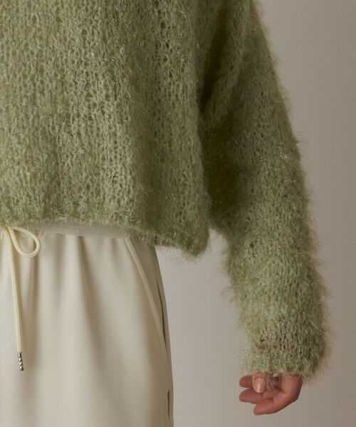 GRACE CONTINENTAL / グレースコンチネンタル ニット・セーター | フィルムヤーンニットトップ | 詳細18