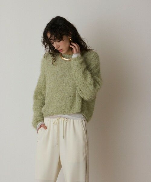 GRACE CONTINENTAL / グレースコンチネンタル ニット・セーター | フィルムヤーンニットトップ | 詳細19