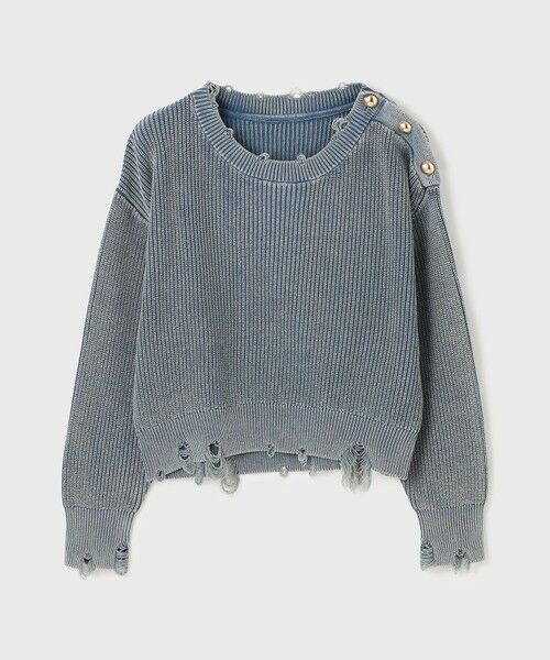 GRACE CONTINENTAL / グレースコンチネンタル ニット・セーター | ピグメントニットトップ | 詳細6