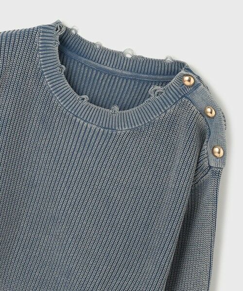 GRACE CONTINENTAL / グレースコンチネンタル ニット・セーター | ピグメントニットトップ | 詳細8