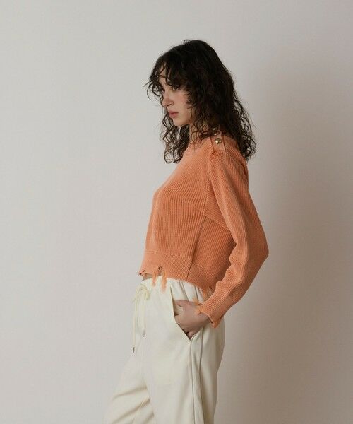 GRACE CONTINENTAL / グレースコンチネンタル ニット・セーター | ピグメントニットトップ | 詳細15