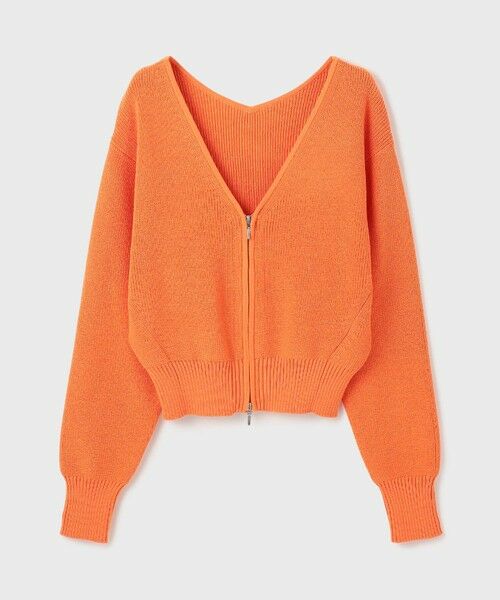 GRACE CONTINENTAL / グレースコンチネンタル カーディガン・ボレロ | ハイゲージ畦ニットカーディガン | 詳細13