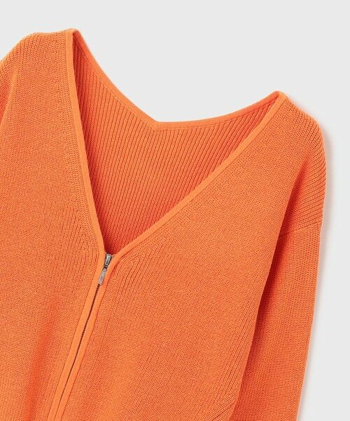 GRACE CONTINENTAL / グレースコンチネンタル カーディガン・ボレロ | ハイゲージ畦ニットカーディガン | 詳細15