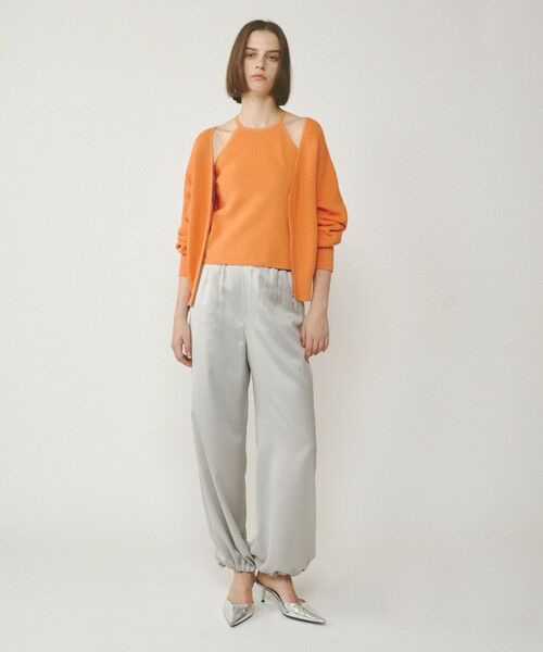 GRACE CONTINENTAL / グレースコンチネンタル カーディガン・ボレロ | ハイゲージ畦ニットカーディガン | 詳細8