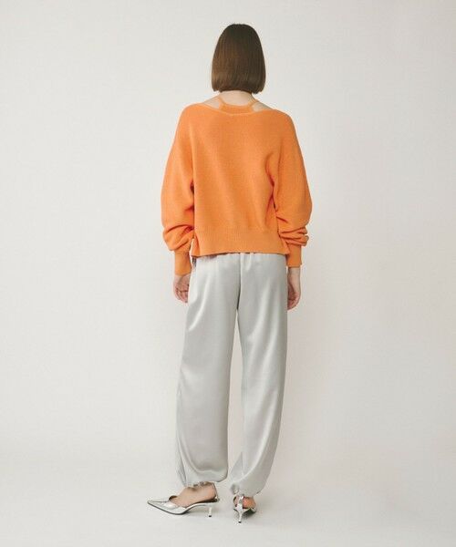 GRACE CONTINENTAL / グレースコンチネンタル カーディガン・ボレロ | ハイゲージ畦ニットカーディガン | 詳細9