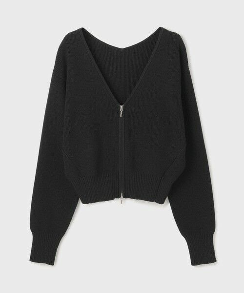 GRACE CONTINENTAL / グレースコンチネンタル カーディガン・ボレロ | ハイゲージ畦ニットカーディガン | 詳細20