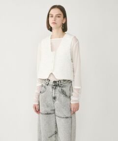 GRACE CONTINENTAL / グレースコンチネンタル ベスト | ツイードショートジレジャケット