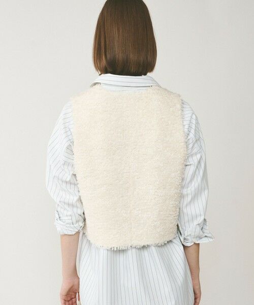 GRACE CONTINENTAL / グレースコンチネンタル ベスト | ツイードショートジレジャケット | 詳細13