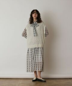 【新品　未使用】Grace Continental ルーズツィード　ジレ ルーズツイードジレジャケット / GRACE CONTINENTAL | GRACE