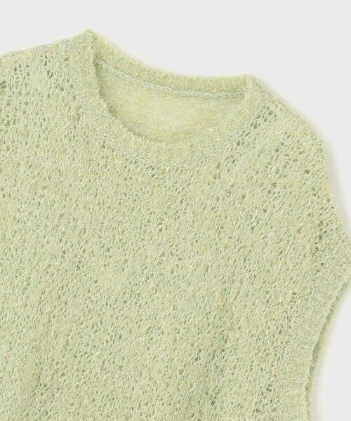 GRACE CONTINENTAL / グレースコンチネンタル ベスト | フィルムヤーンニットベスト | 詳細15