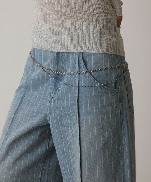 GRACE CONTINENTAL/グレースコンチネンタル マルチチェーンベルト シルバー F GRACE CONTINENTAL/グレースコンチネンタル マルチチェーンベルト シルバー F