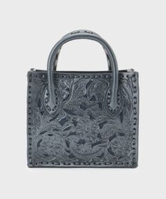 ヌビバッグ トートバッグ ブラック ガーデン ダブルハンドル ハンドメイド トートバッグ Juhirico♡ 通販｜Creema(クリーマ)  16138257