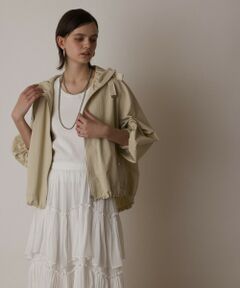 GRACE CONTINENTAL / グレースコンチネンタル ナイロンジャケット | ナイロンバルーンフードジャケット