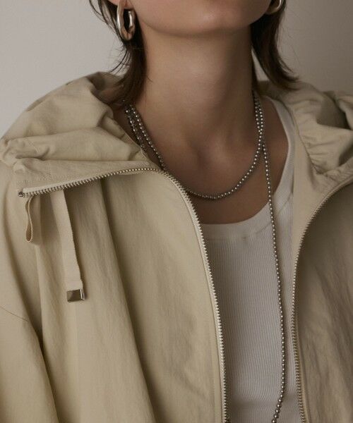 GRACE CONTINENTAL / グレースコンチネンタル ナイロンジャケット | ナイロンバルーンフードジャケット | 詳細2