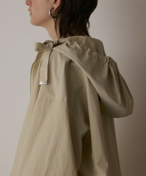 GRACE CONTINENTAL / グレースコンチネンタル ナイロンジャケット | ナイロンバルーンフードジャケット | 詳細4