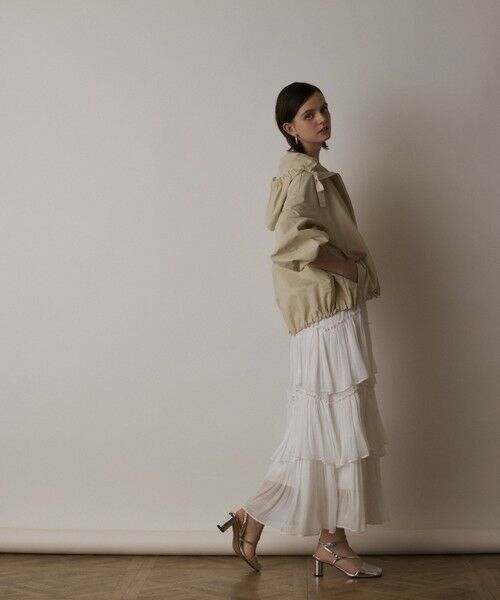 GRACE CONTINENTAL / グレースコンチネンタル ナイロンジャケット | ナイロンバルーンフードジャケット | 詳細6