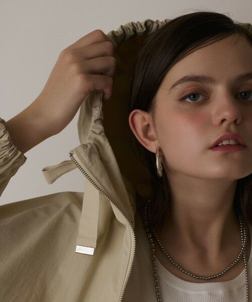 GRACE CONTINENTAL / グレースコンチネンタル ナイロンジャケット | ナイロンバルーンフードジャケット | 詳細7