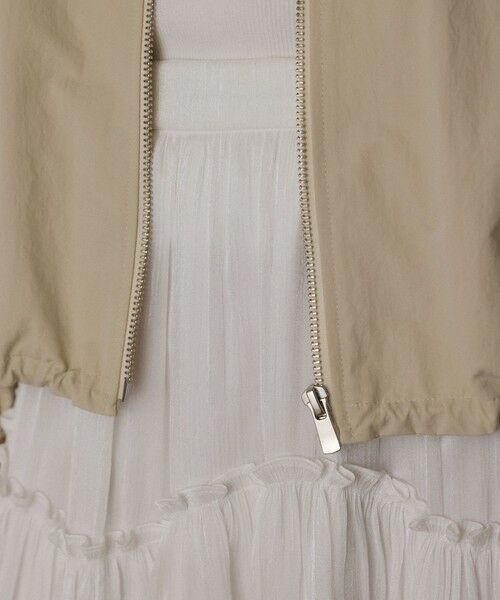 GRACE CONTINENTAL / グレースコンチネンタル ナイロンジャケット | ナイロンバルーンフードジャケット | 詳細8