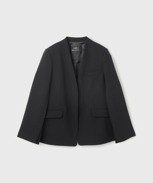 GRACE CONTINENTAL / グレースコンチネンタル ノーカラージャケット | ダブルクロスノーカラージャケット | 詳細18