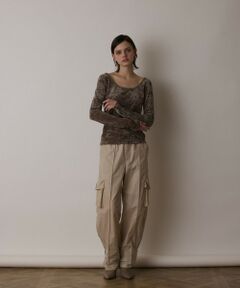 GRACE CONTINENTAL / グレースコンチネンタル その他パンツ | ナイロンジップカーゴパンツ