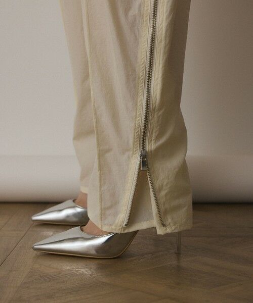 GRACE CONTINENTAL / グレースコンチネンタル その他パンツ | ナイロンジップカーゴパンツ | 詳細4