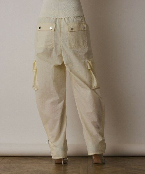 GRACE CONTINENTAL / グレースコンチネンタル その他パンツ | ナイロンジップカーゴパンツ | 詳細6