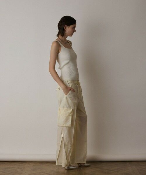 GRACE CONTINENTAL / グレースコンチネンタル その他パンツ | ナイロンジップカーゴパンツ | 詳細8