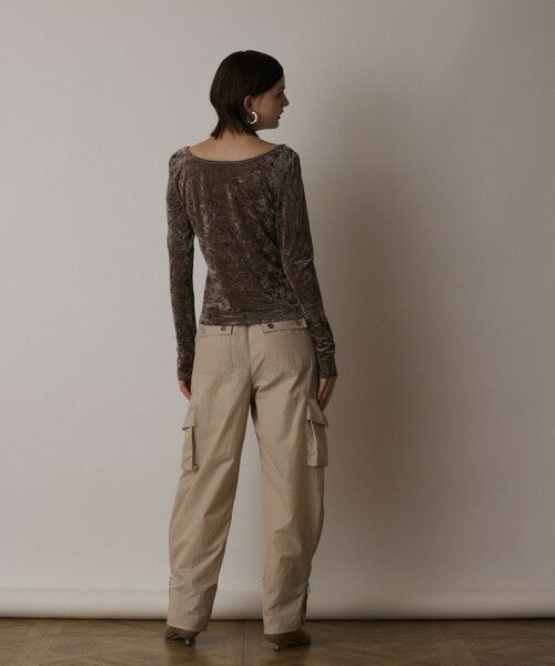 GRACE CONTINENTAL / グレースコンチネンタル その他パンツ | ナイロンジップカーゴパンツ | 詳細14