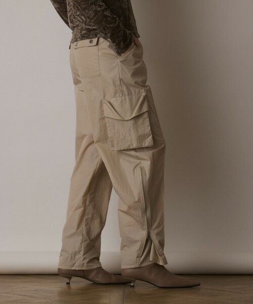 GRACE CONTINENTAL / グレースコンチネンタル その他パンツ | ナイロンジップカーゴパンツ | 詳細15