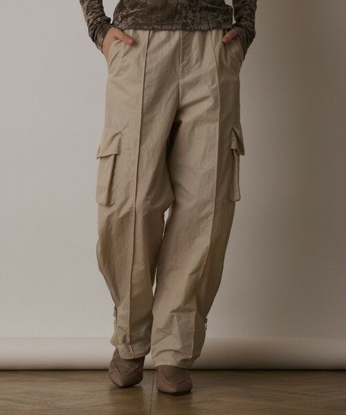 GRACE CONTINENTAL / グレースコンチネンタル その他パンツ | ナイロンジップカーゴパンツ | 詳細16