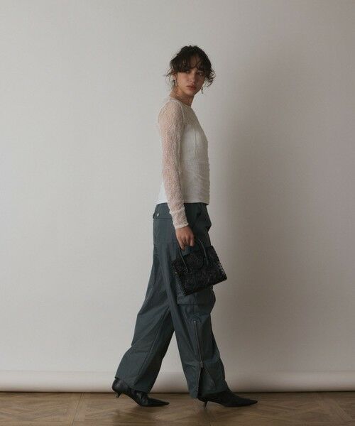 GRACE CONTINENTAL / グレースコンチネンタル その他パンツ | ナイロンジップカーゴパンツ | 詳細23