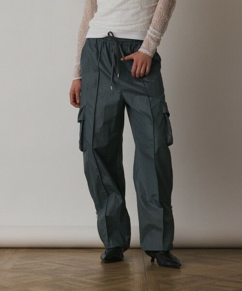 GRACE CONTINENTAL / グレースコンチネンタル その他パンツ | ナイロンジップカーゴパンツ | 詳細25