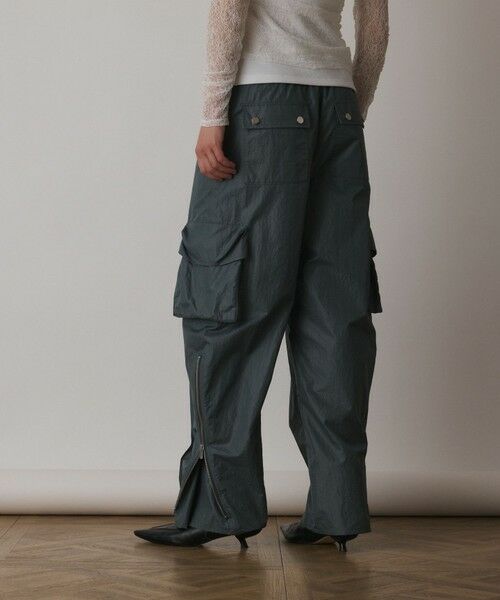 GRACE CONTINENTAL / グレースコンチネンタル その他パンツ | ナイロンジップカーゴパンツ | 詳細26
